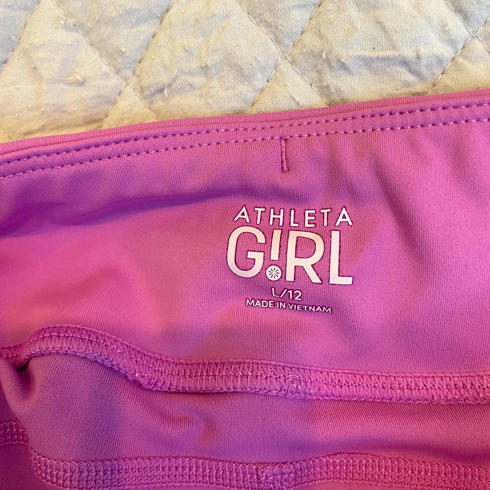 Athleta GIRLS Leggings Size 12 - Lilac Color